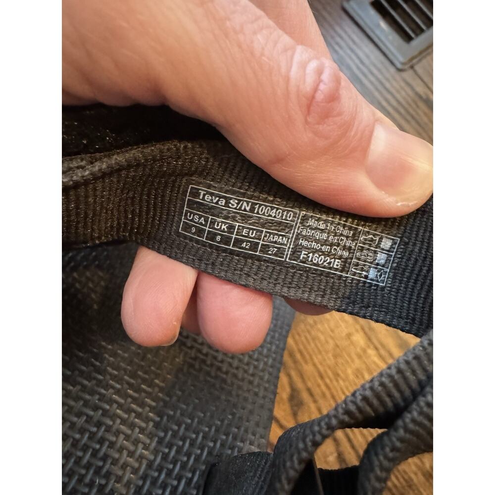 Teva Women's W Original Universal Sport Sandal Black Sz 9 - Picture 7 of 7